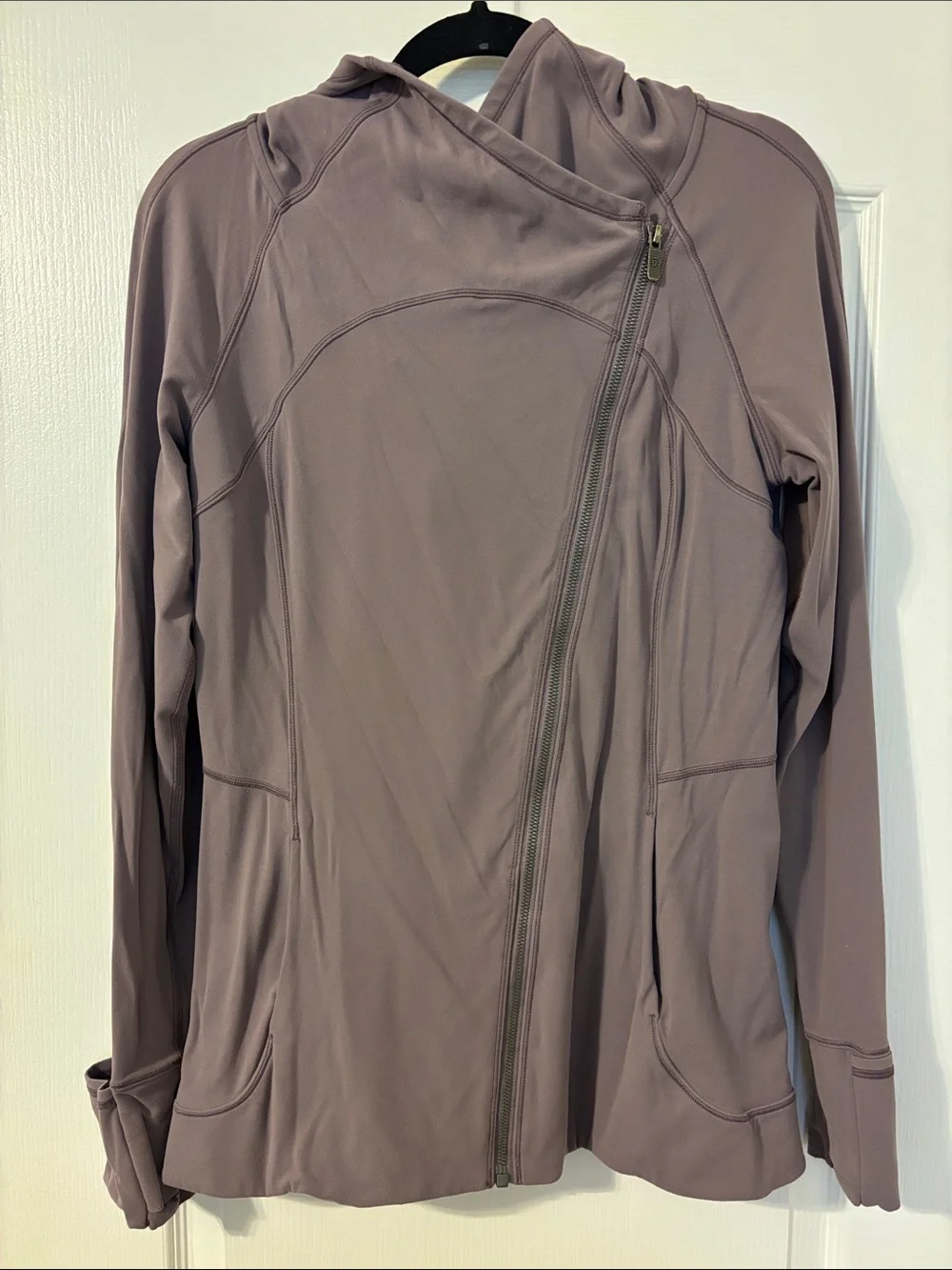 lululemon athletica Asymmetrical Zip Utility Jacket - Mauve